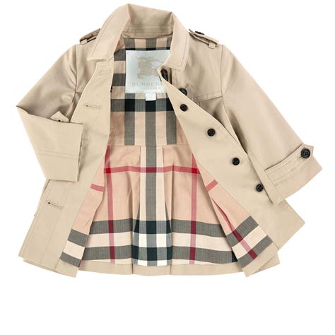 trench burberry bebe fille|burberry newborn.